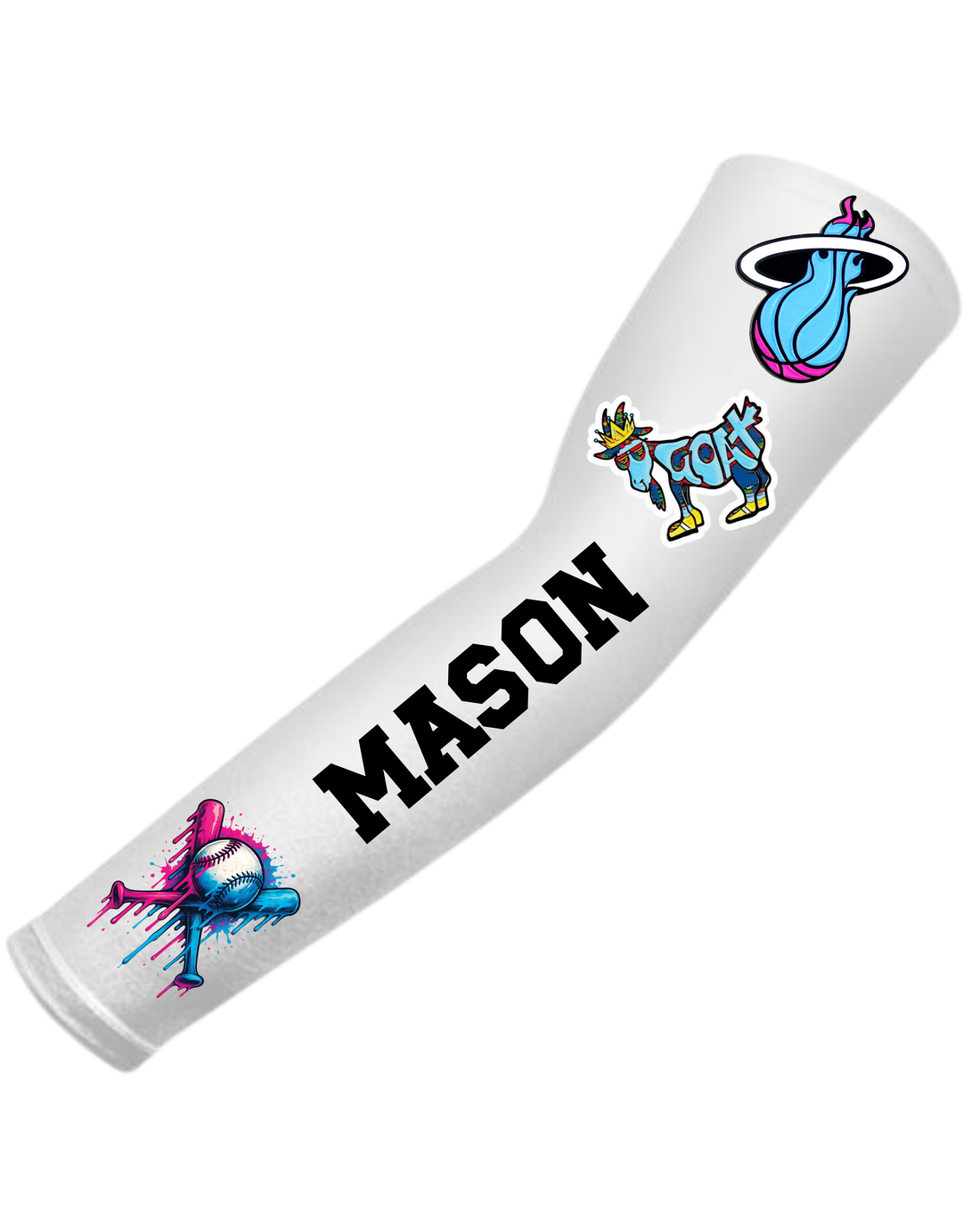 Custom Icon Arm Bands (Set of 2) | Personalized Athletic Sleeves