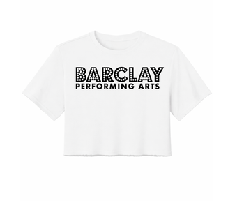 Raw Hem Cropped BARCLAY Tee