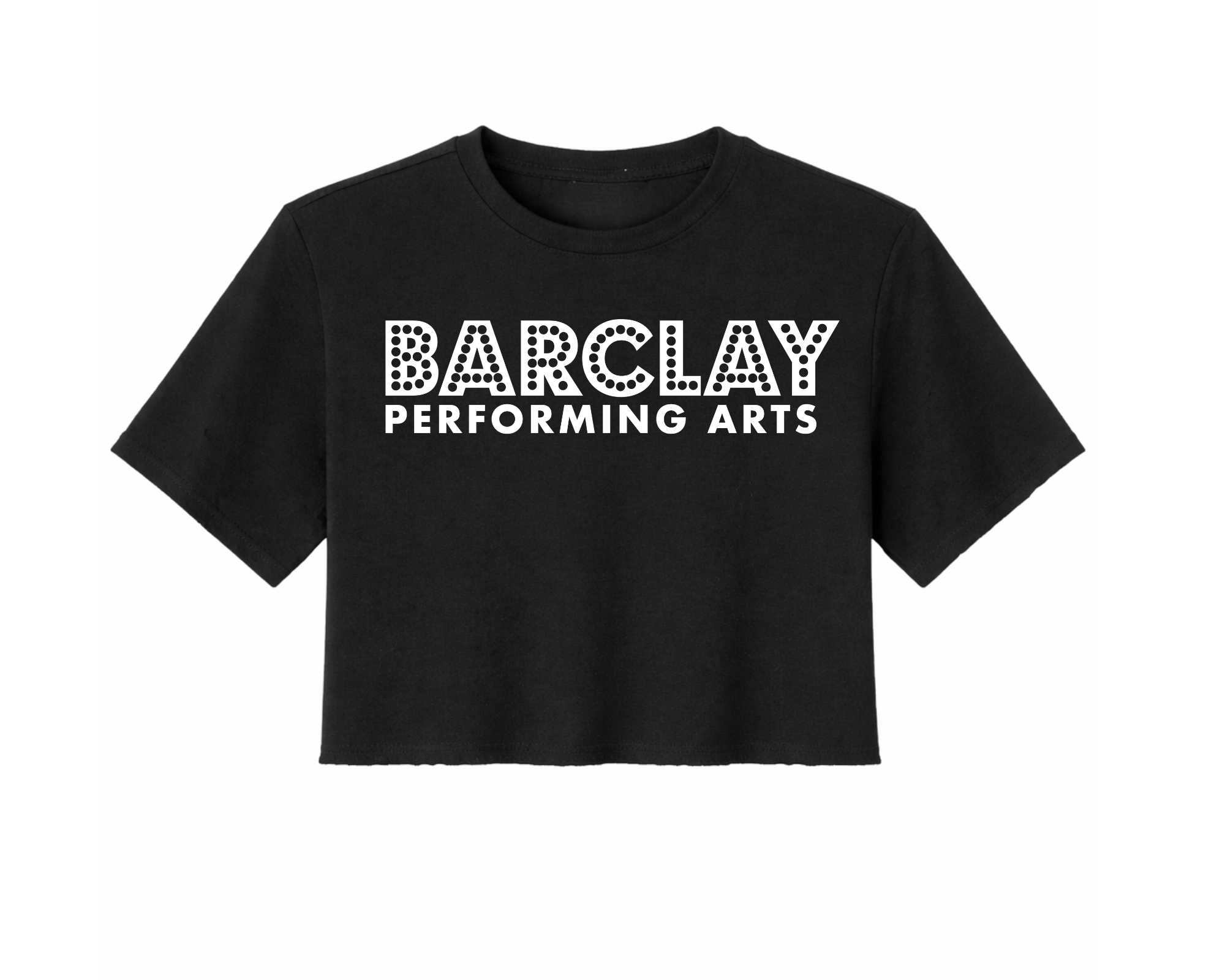 Raw Hem Cropped BARCLAY Tee