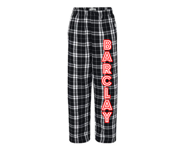 BARCLAY Flannel Pajamas