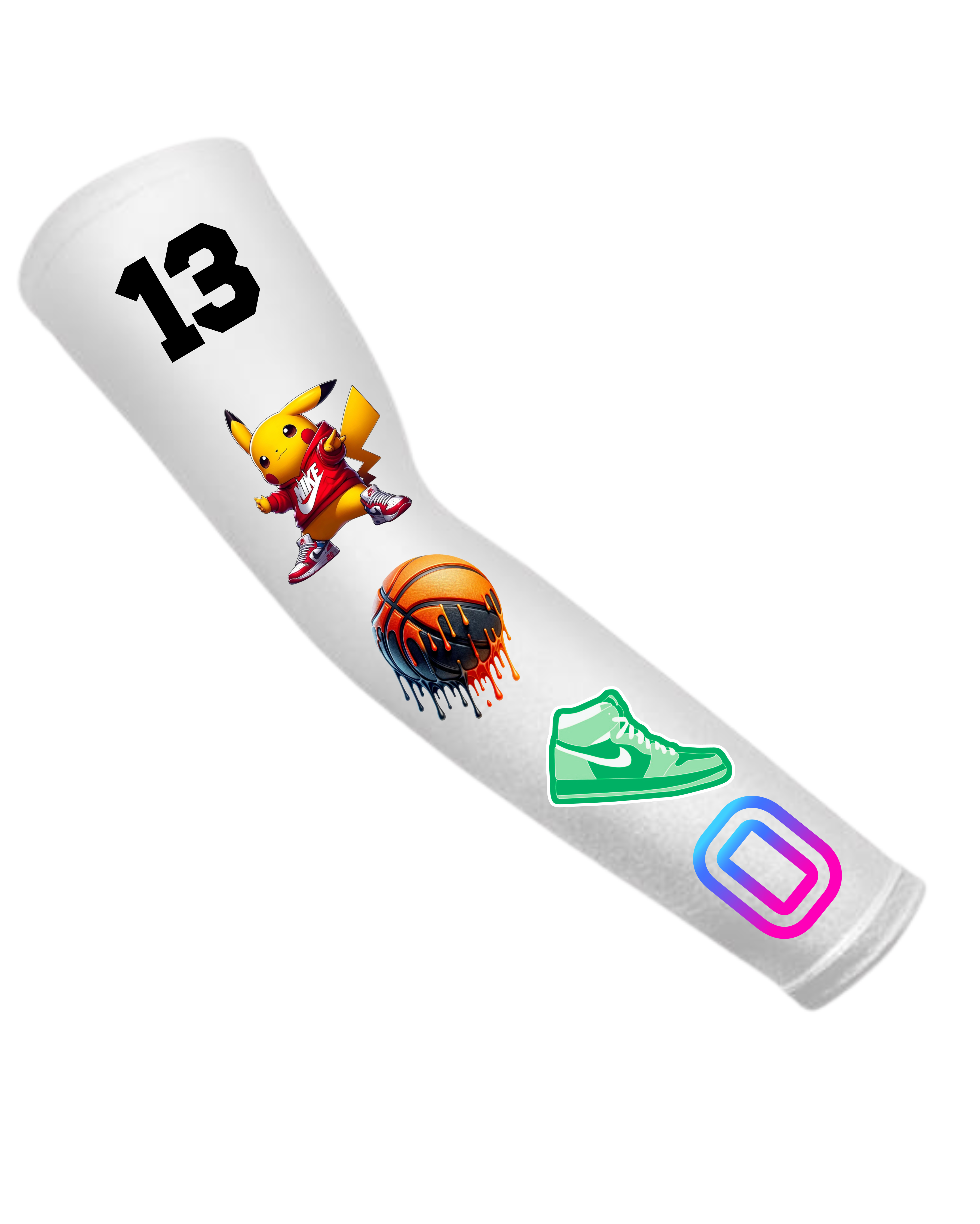 Custom Icon Arm Bands (Set of 2) | Personalized Athletic Sleeves