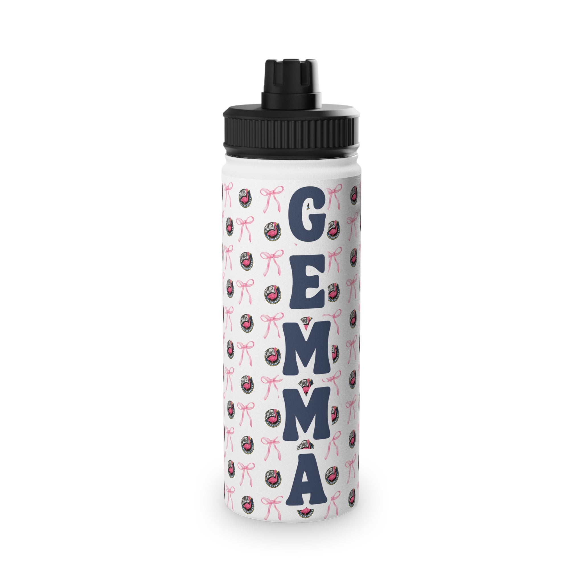 Logo Bow Water Bottle