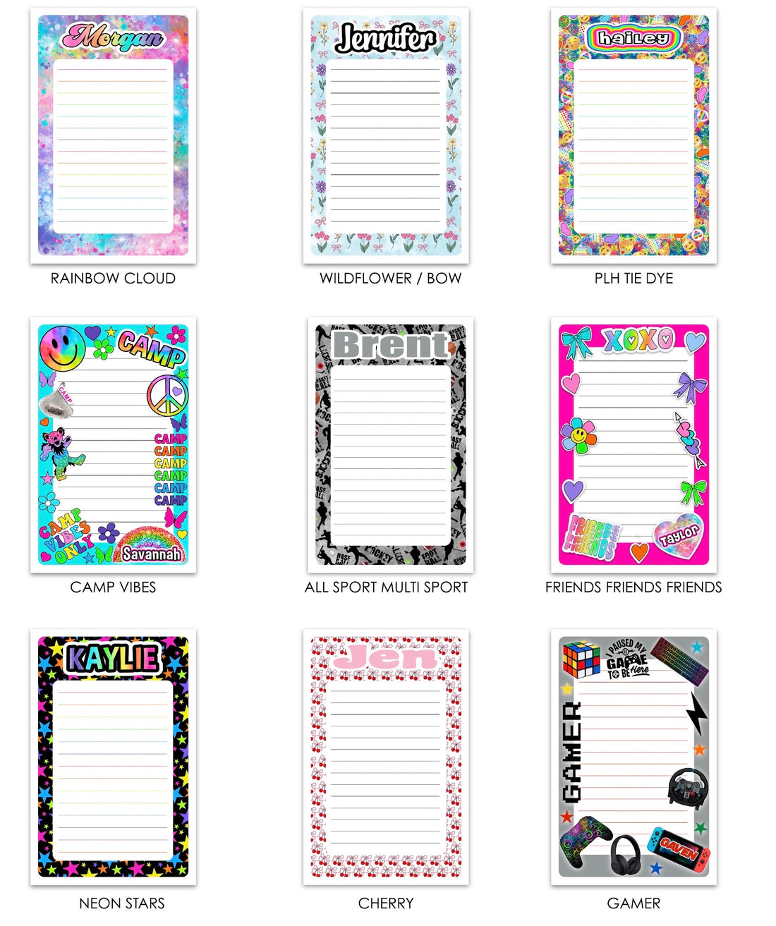 Namedrops Personalized Stationary