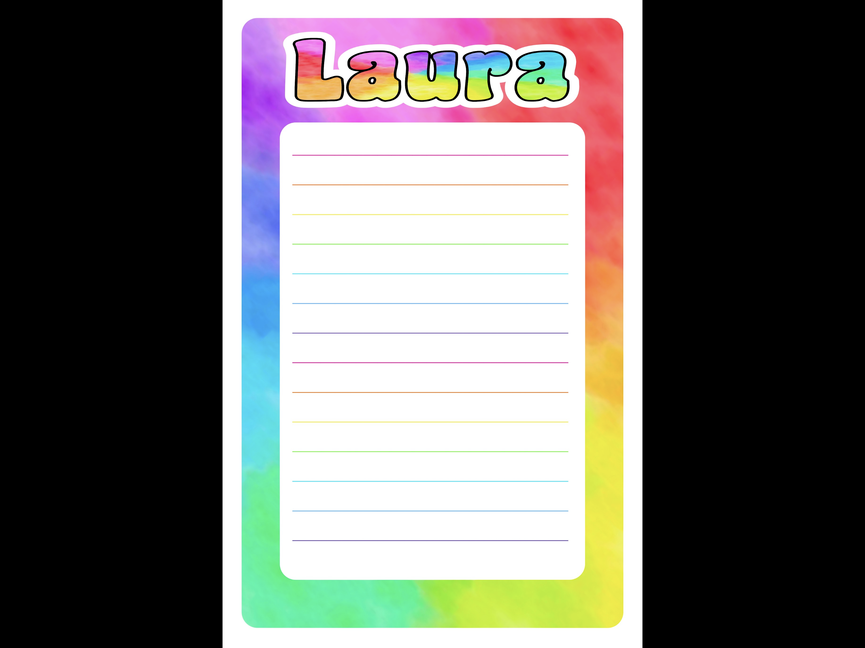 Namedrops Personalized Stationary