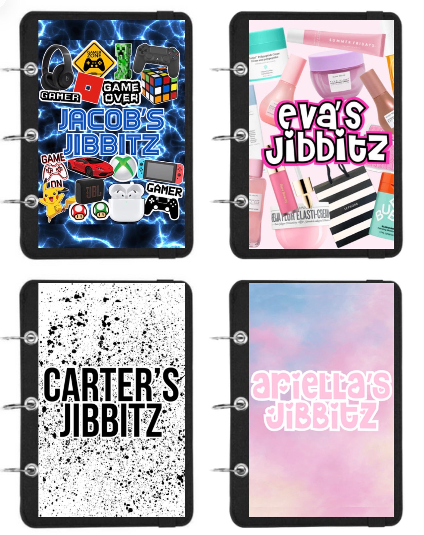 Personalized Jibbitz Book