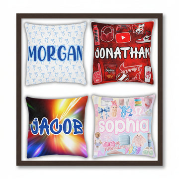 18X18 Name Pillow