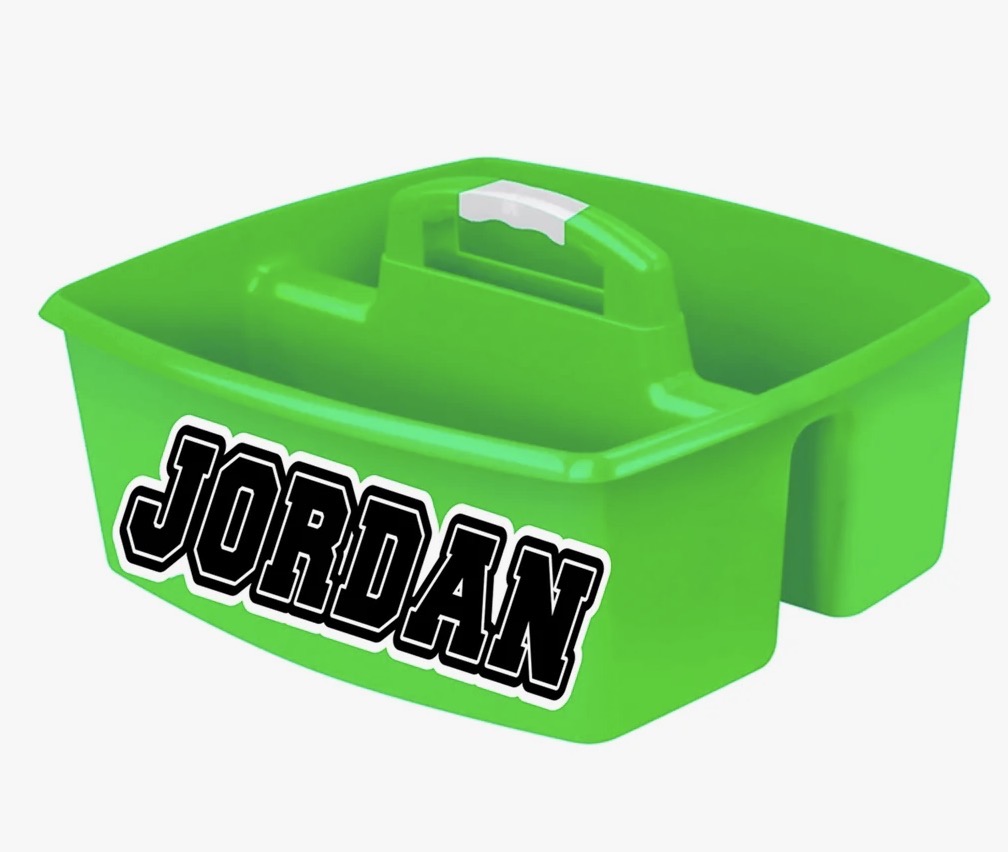 Namedrops Shower Caddy