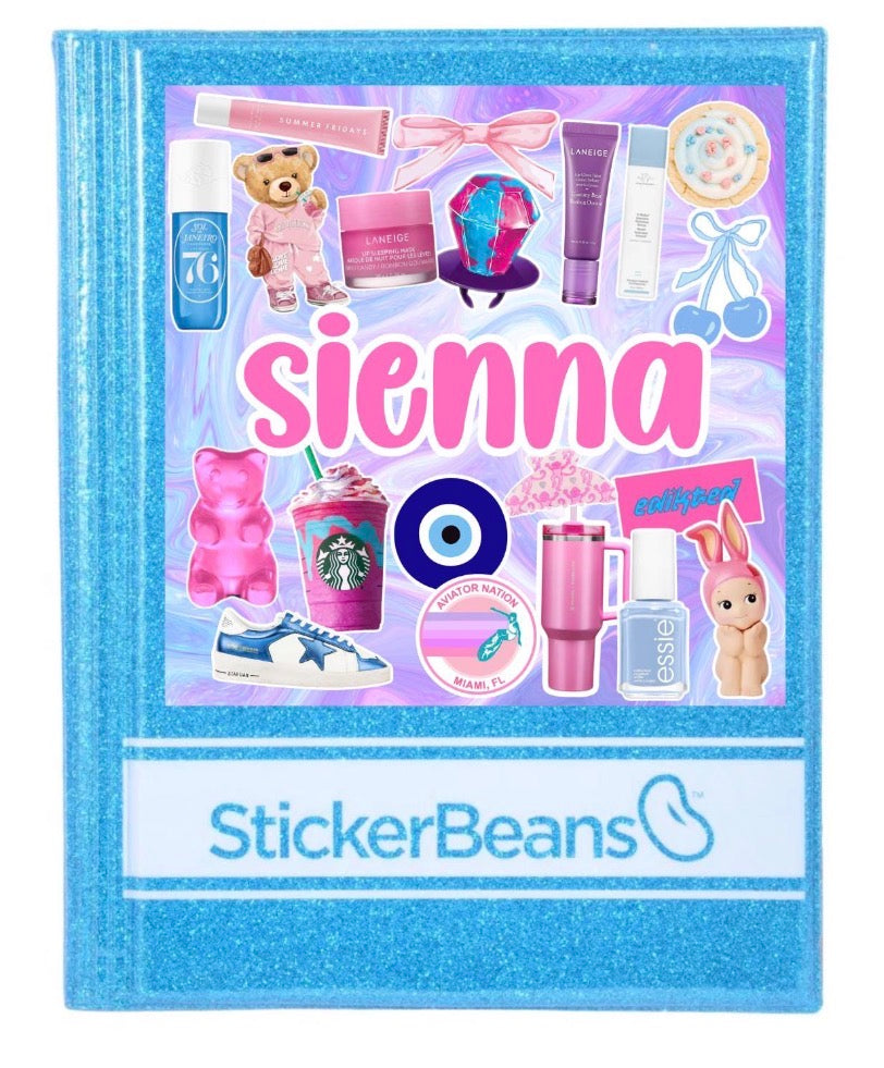 Custom Stickerbean Book