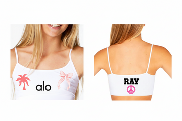 Custom Malibu Sugar Sports Bra- Charity