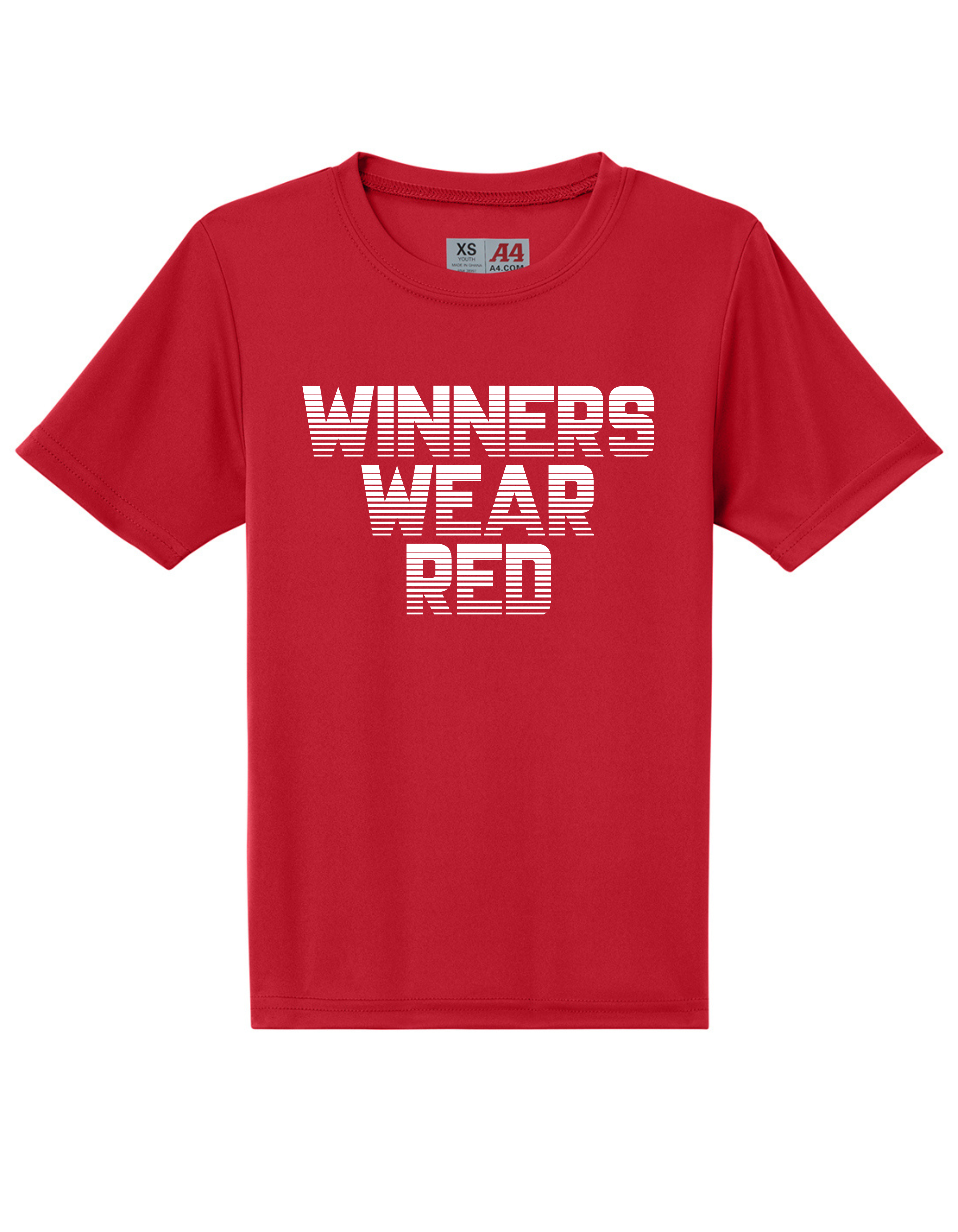 Winners Wear Red Spirit Shirt