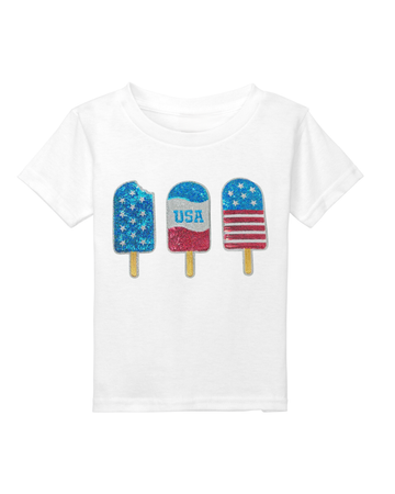 Sequin American Popsicle T-Shirt