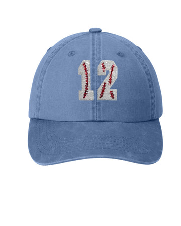 Sequin Baseball Cap | Adjustable Hat